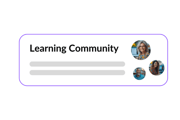 Community collaboration illustration