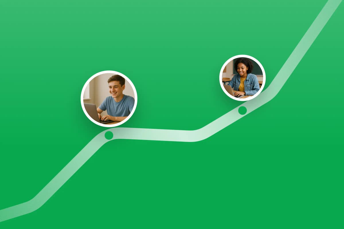 Student success metrics visualization