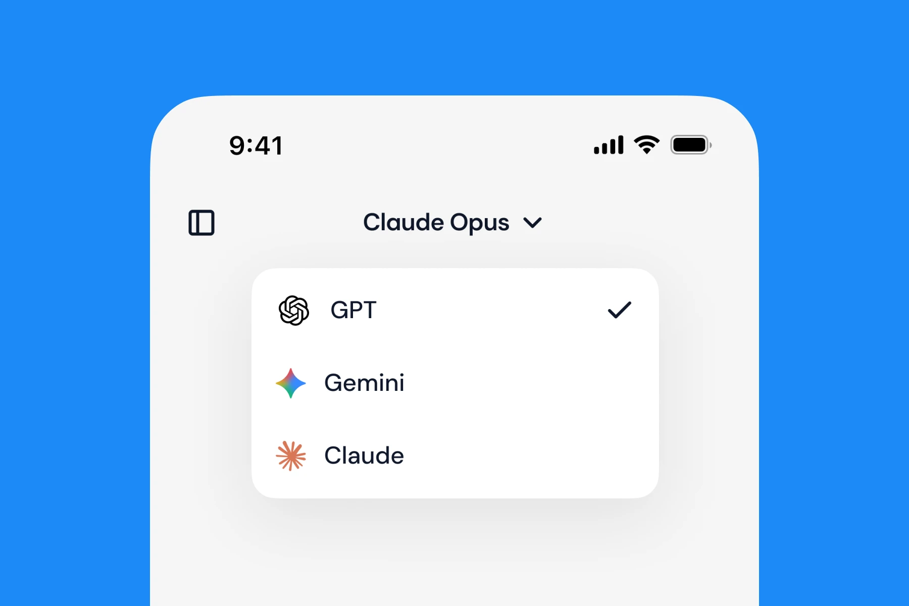 AI models available in Mindjoy